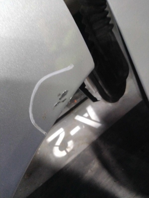 2010 Ford Explorer Left Rear Door Silver Used OEM 246618 - Two Scratches