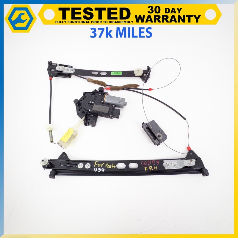FOR PARTS 05-18 ASTON MARTIN DB9 VANQUISH FRONT RIGHT WINDOW REGULATOR MOTOR OEM