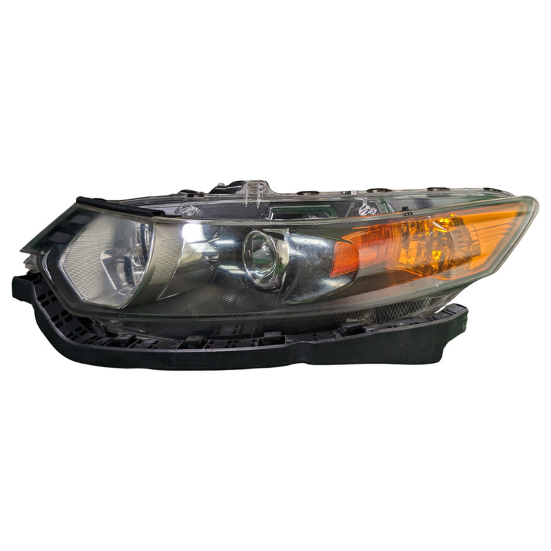 2009-2014 Acura TSX Driver Left LH Headlight HID Xenon Head Lamp Black OEM
