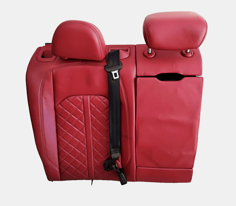 2018-2024 Audi S5 Sportback Rear Right Seat Back w/Armrest Leather Red OEM