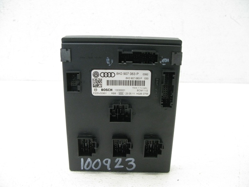 08-12 AUDI B8 A4 S4 8T A5 S5 ONBOARD SUPPLY CONTROL MODULE BCM MODULE OEM 100923