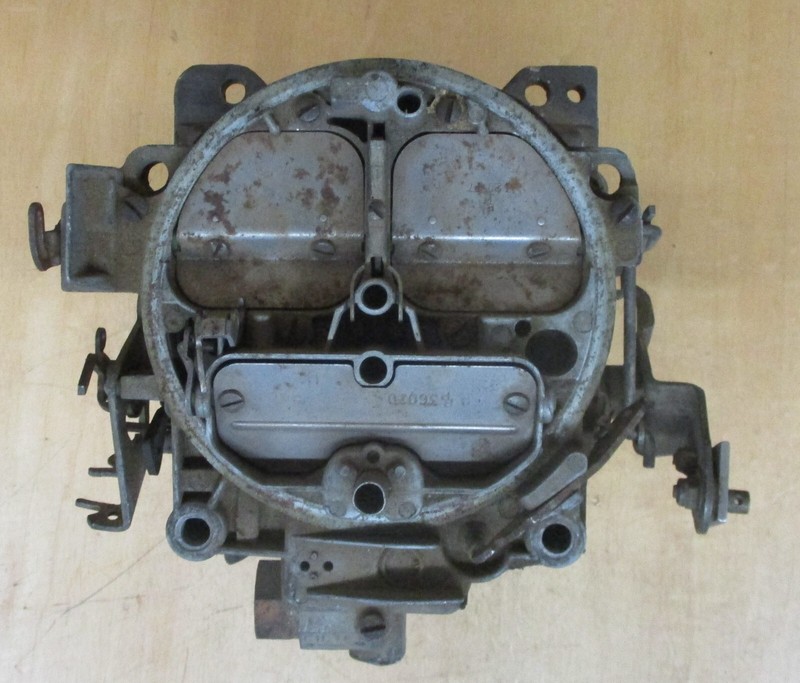USED 4 BARREL ROCHESTER Q-JET CARBURETOR 7028280 1691 CHEVY 1968 MARINE 327-396