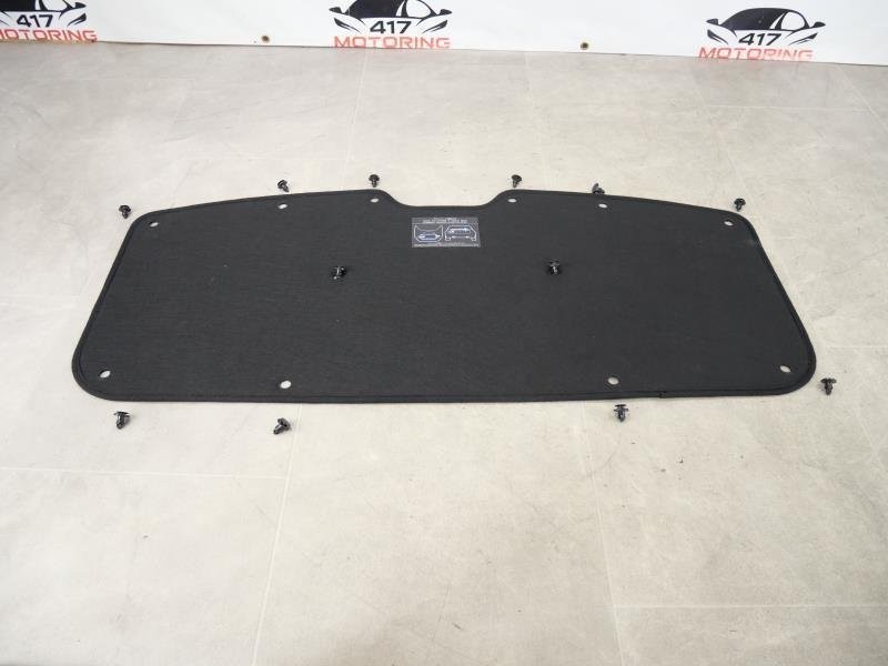 2003-2009 Nissan 350z Convertible Trunk Upper Cover Trim Panel w/ Clips OEM