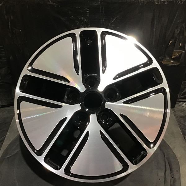 2011-2013 KIA Optima Hybrid 74654 A Wheel 16x6.5 Rim Black Machined 529104U150