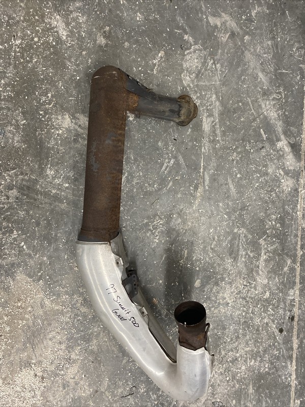 1997 97 SKI-DOO SKIDOO SUMMIT MXZ Exhaust pipe muffler good