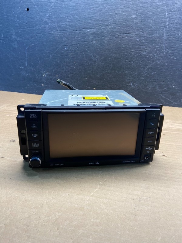 2011 2015 Jeep Dodge Chrysler Screen Display CD Player Satellite Radio AE4587 DG