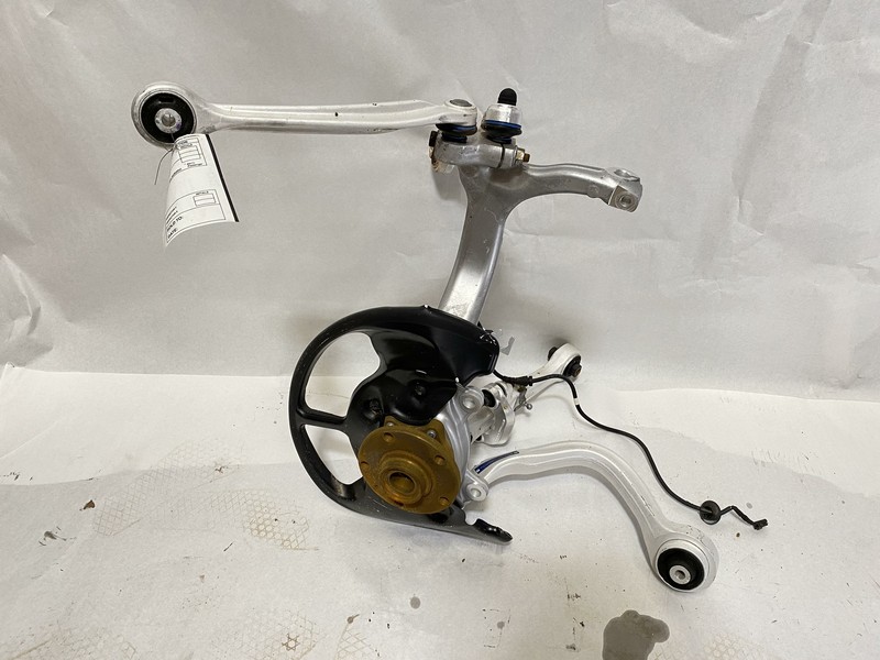 07 08 AUDI RS4 4.2L SEDAN FRONT LEFT KNEE ASSEMBLY SPINDLE CONTROL ARMS OEM