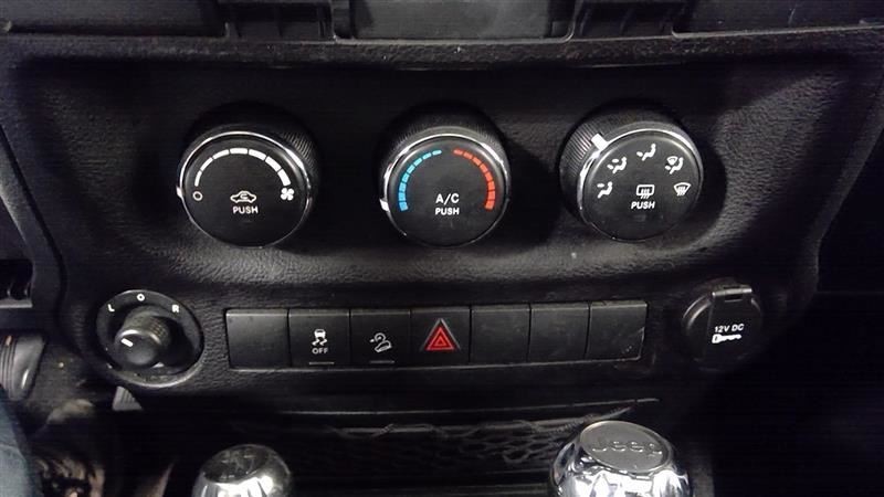 Temperature Control LHD VIN W 6th Digit Jk Body Fits 14-18 WRANGLER 3364355