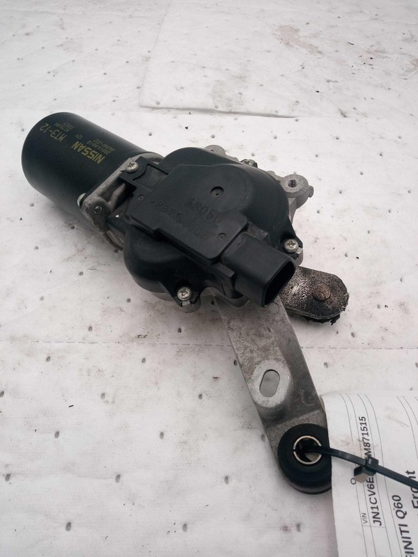 Used Windshield Wiper Motor fits: 2015 Infiniti Q60 VQ37VHR Conv Grade B