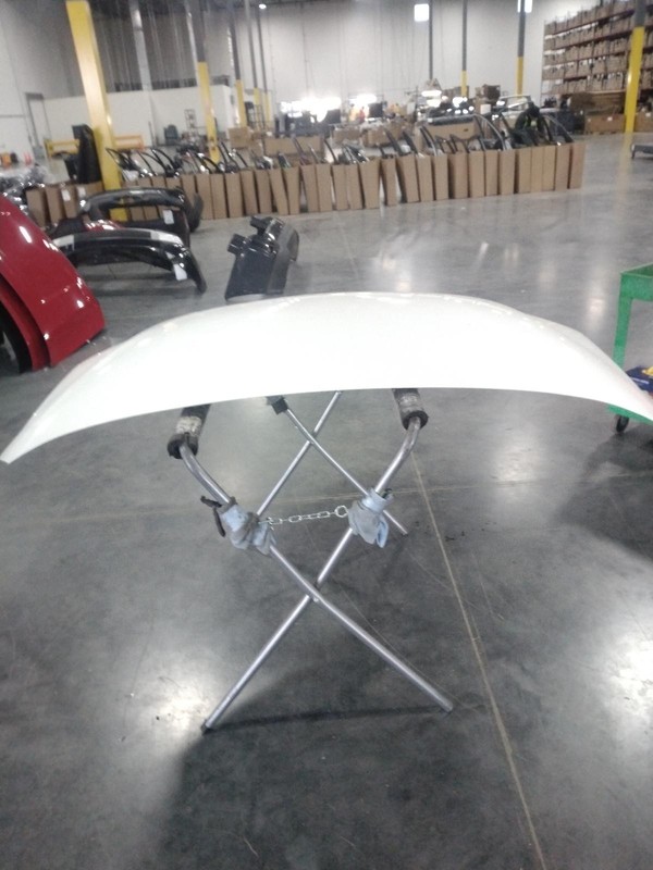 2015 Nissan Pathfinder OEM White Hood Panel - Good Condition, 149K Miles