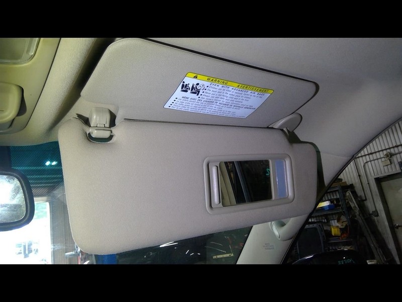 Passenger Right Sun Visor Fits 03-09 LEXUS GX470 1616187