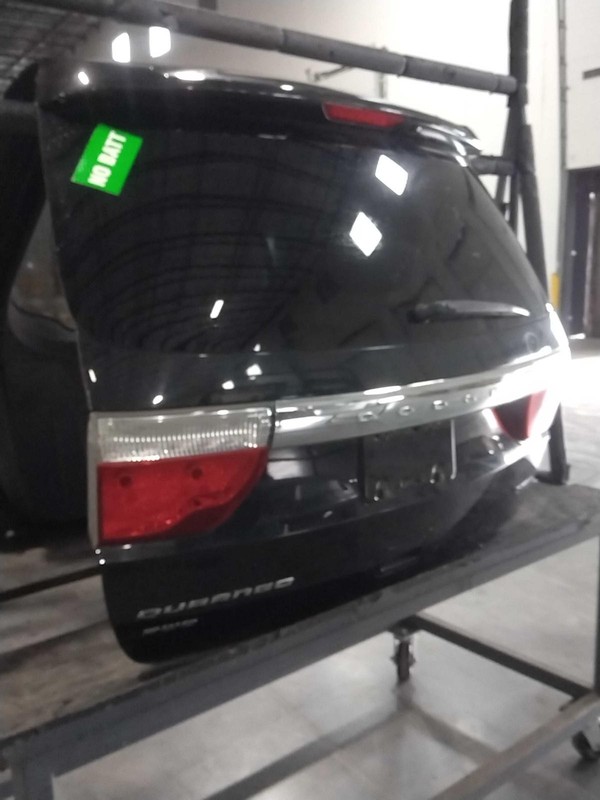 Used Deck Lid fits: 2012 Dodge Durango privacy tint glass w/o rear view camera G