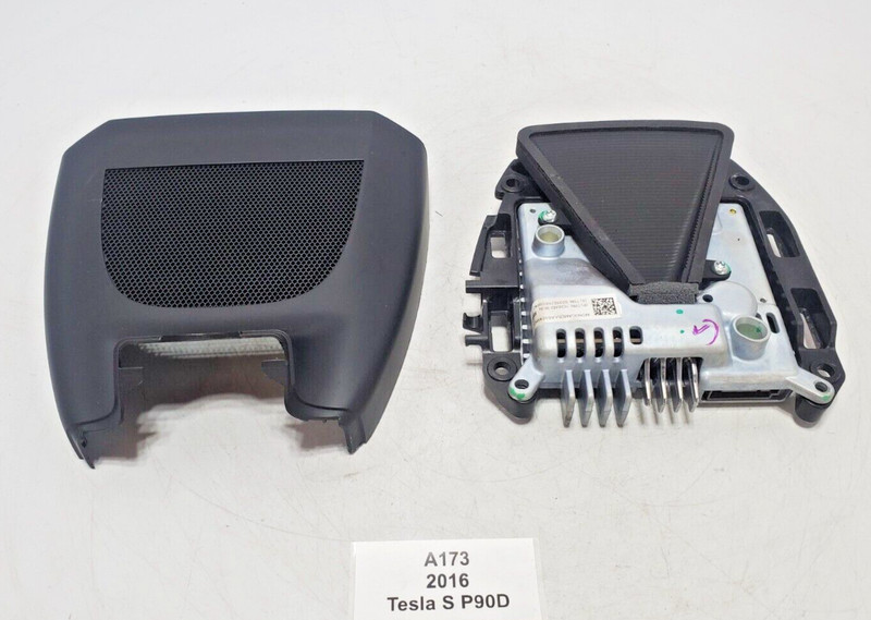 ✅ 2012-2020 OEM Tesla Model S Front Autopilot Mono Camera Black Cover W/ Trim