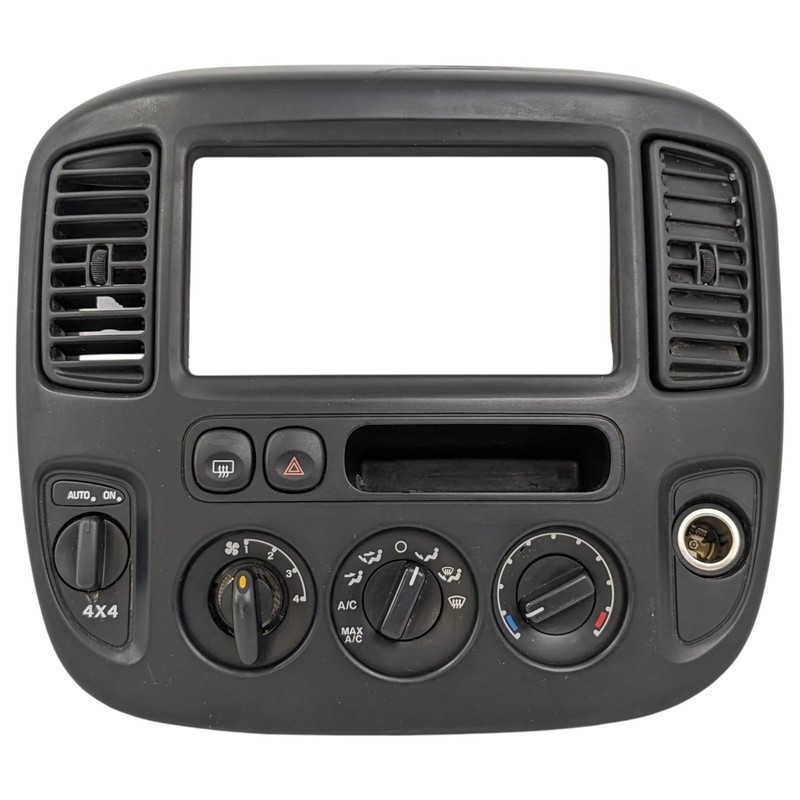 2001-2007 Ford Escape Radio Climate Dash Center Bezel 4WD Switch Outlet Vents