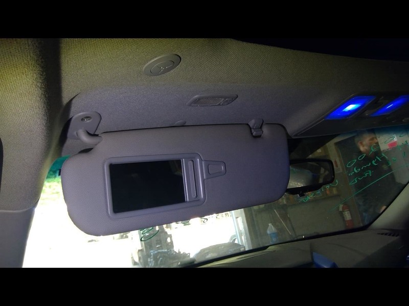 Driver Sun Visor Without Illumination Glass Roof Fits 12-15 VELOSTER 1606325