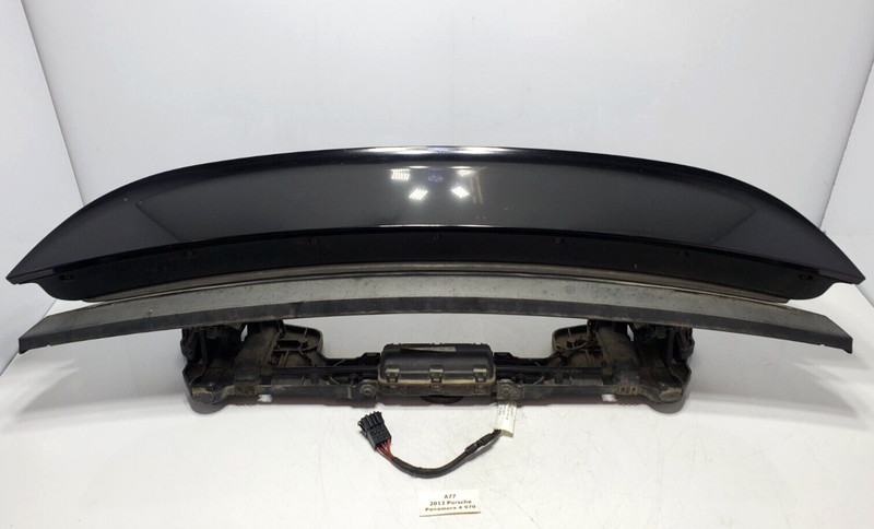 ✅ 10-13 OEM Porsche Panamera 970 Rear Trunk Lid Liftgate Spoiler Wing Assembly