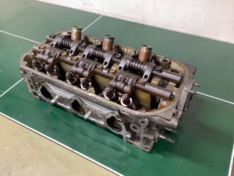 98-99 Accord 3.0L V6 Rear Engine Cylinder Head w/ Valves Cam P8A Used OEM