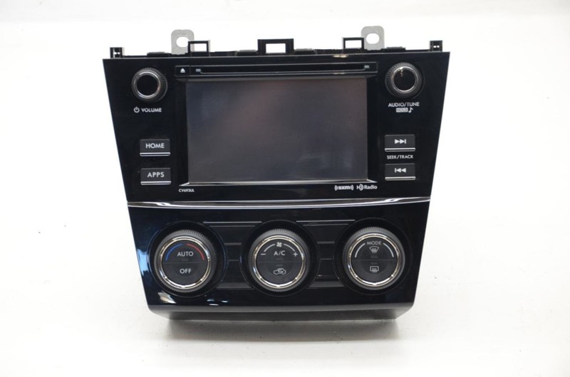 2018 Subaru WRX 2.0L Radio Display and Receiver 86201VA690