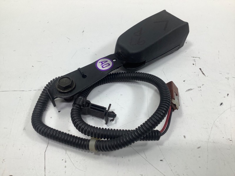 97-01 Honda Prelude Left Driver Side Seat Belt Buckle Receiver Black OEM