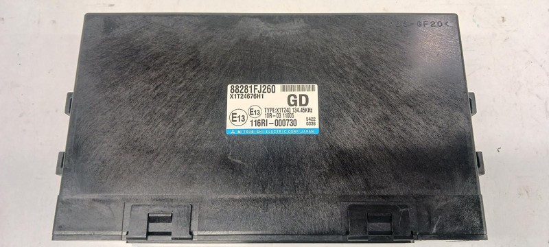 2015 SUBARU IMPREZA Multifunction control module 88281FJ260 OEM 15