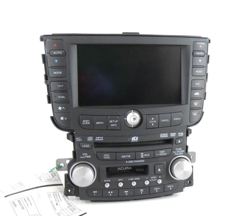 07 08 Acura TL 3.5L Radio Cassette CD Player Receiver Navi Display Head Unit OEM