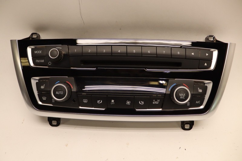 2015-2016 BMW 428I F36 DASH RADIO & HVAC A/C AUTO CLIMATE TEMPERATURE PANEL OEM