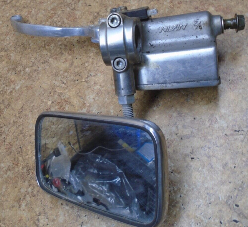 1998 Suzuki Marauder VZ800 VZ 800 Right Brake Lever Master Cylinder Mirror 98