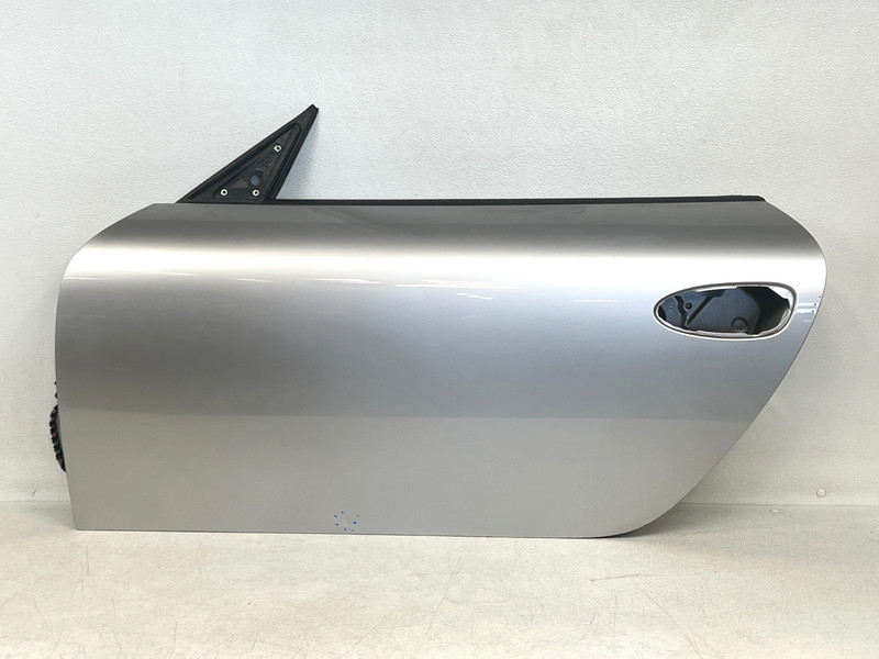 ⭐2005-2012 PORSCHE 911 997 FRONT LEFT DOOR PANEL COVER SHELL SILVER OEM LOT2635