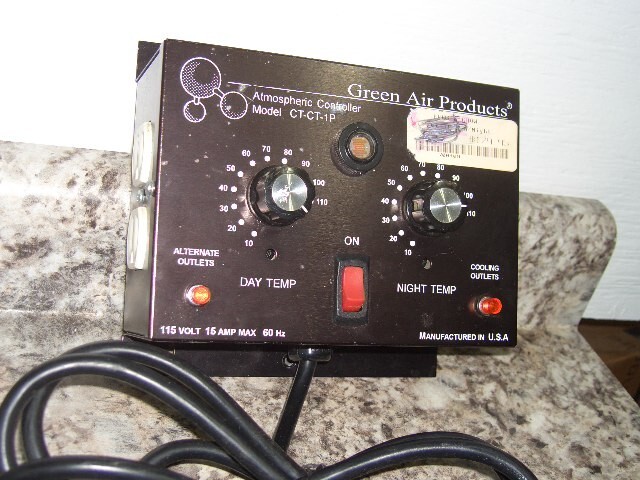 Green Air Products atmospheric controller ct-ct-1p untested