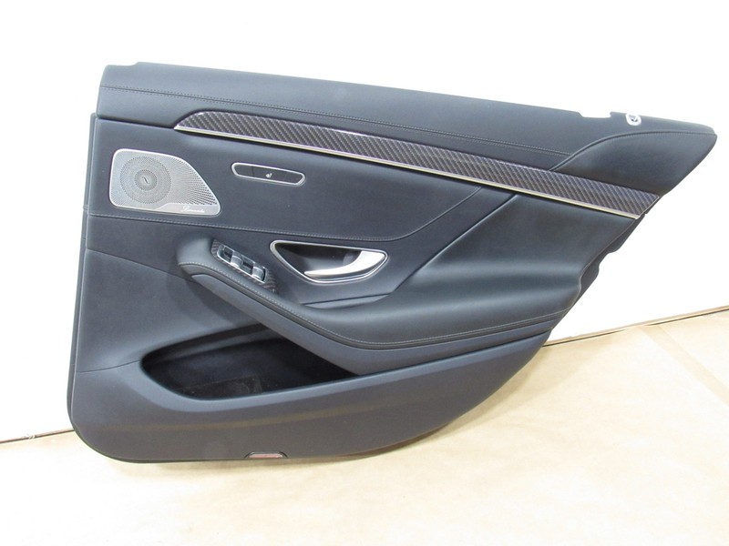 18-20 Mercedes S560 W222 2019 Rear Right Passenger Door Cover Trim Panel ; :O