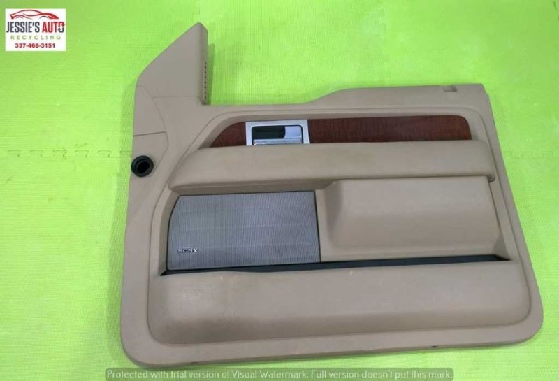 09-14 F150 AT CREW CAB PASSENGER RIGHT FRONT INTERIOR DOOR PANEL OEM 2217-148