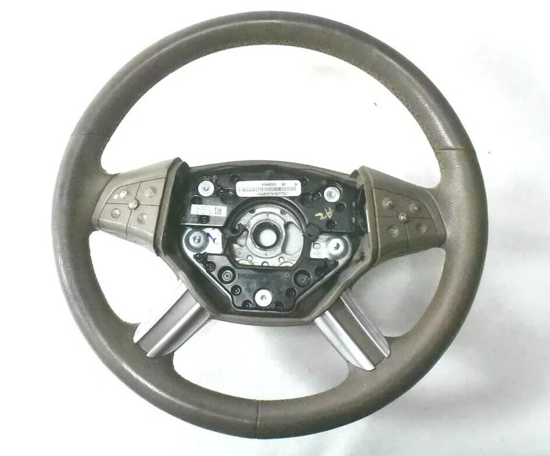 06-08 Mercedes X164 GL450 ML350 R350 Steering Wheel Beige 1644605103 OEM