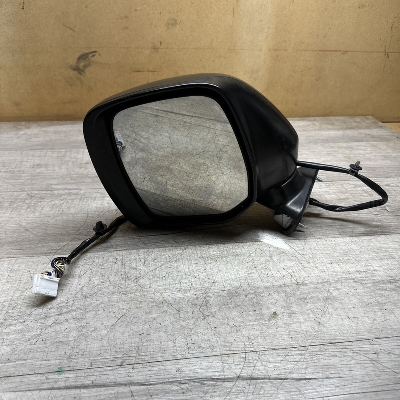 LEFT DOOR MIRROR I 2015 - 17 Nissan Quest Black With Camera OEM 16 Wires LH LF