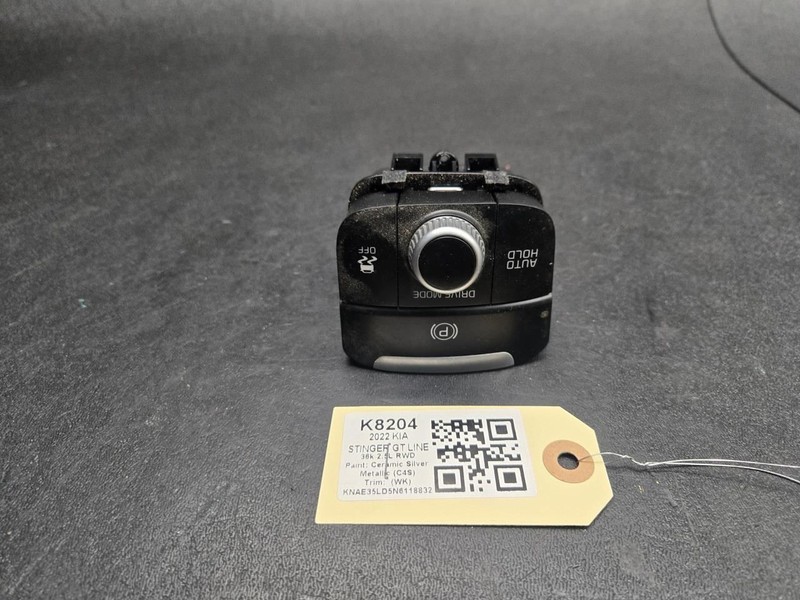 Drive Mode + Parking Brake + Traction Control Switch 2022 Kia Stinger 2018-2023