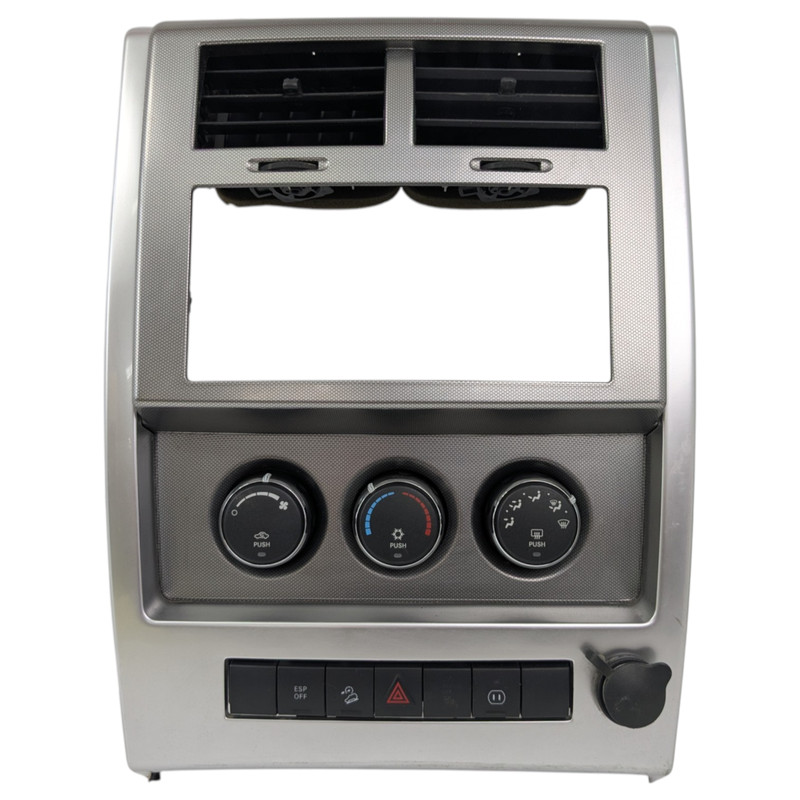 2008 2009 Jeep Liberty Manual Climate AC Heater Temp Control Bezel Air Vents OEM