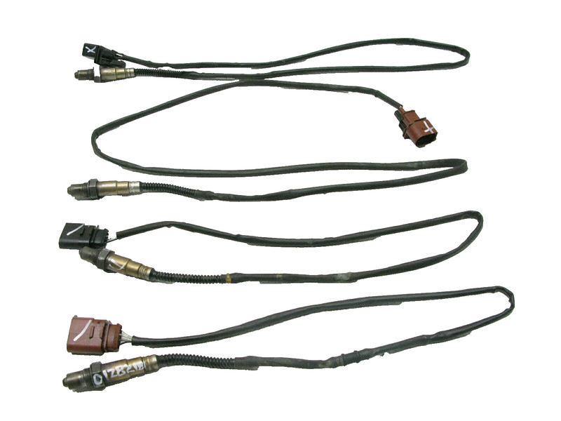 03-06 AUDI D3 A8 A8L 4.2L OXYGEN O2 SENSOR PRE CAT UPSTREAM SET OEM 012821B