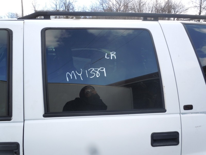 1995-2000 Chevrolet Tahoe Rear Door Window Glass Driver Left