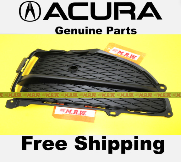 2021-25 ACURA TLX for GRILLE GRILL FRONT BUMPER COVER FOG LIGHT Passenger SIDE R