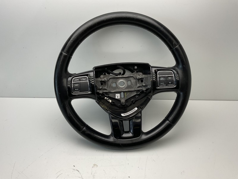 2014-2017 Dodge Caravan Steering Wheel Leather w Control Buttons P5PT562X9AD OEM