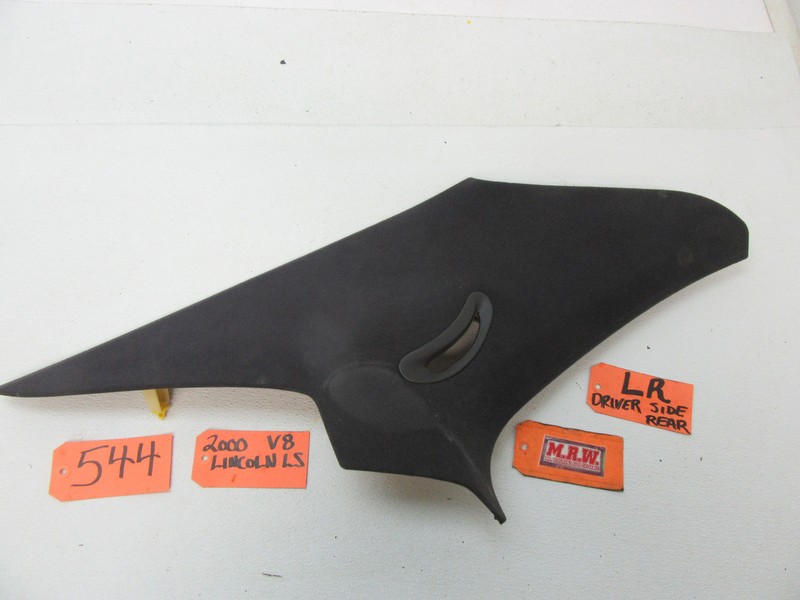 SEAT BELT COVER BACK REAR WINDOW C PILLAR POST TRIM LEFT DRIVER SIDE LINCOLN LS