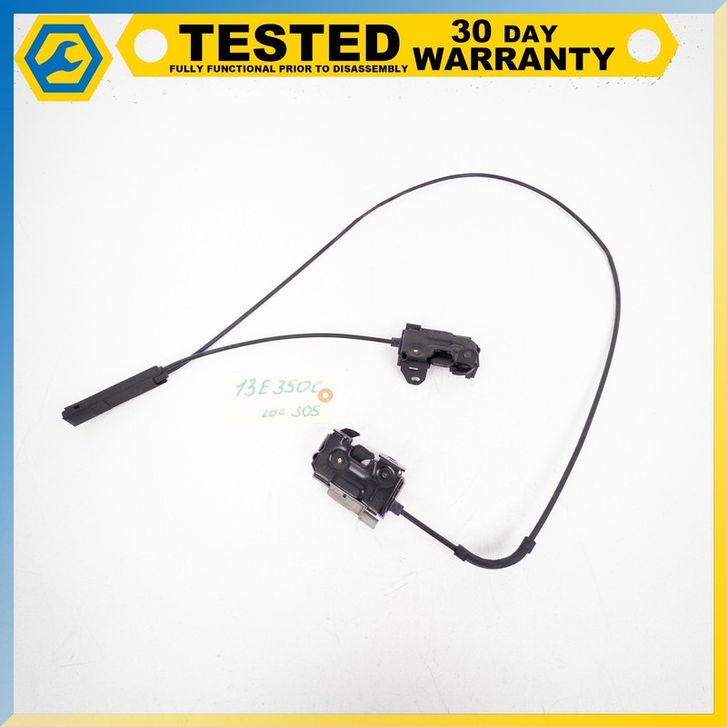 10-17 Mercedes W207 HOOD LOCKS LATCH RELEASE HANDLE CABLE ASSEMBLY OEM