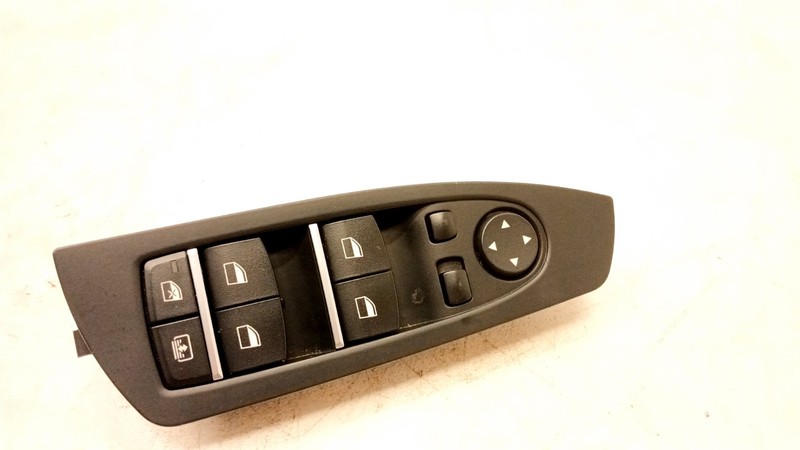 09-15 BMW F01 F02 750i 740Li MASTER WINDOW SWITCH FRONT LEFT DRIVER OEM 071625