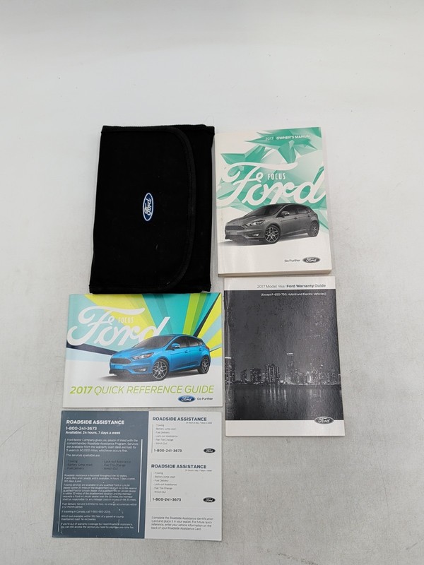 2017 Ford Focus ST Owners Manual Quick Reference GuideCase(FREE SHIPPING)