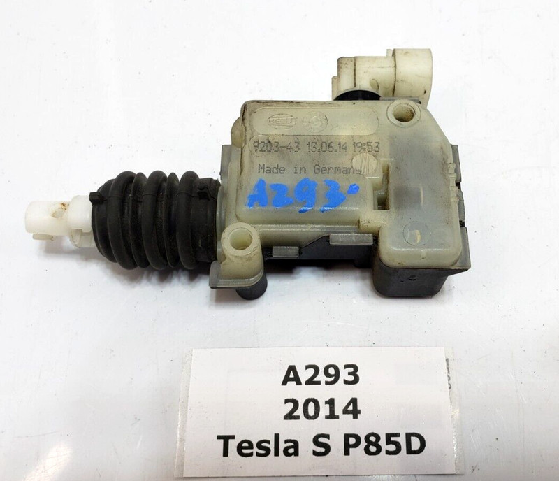 ✅ 2012-2020 OEM Tesla Model S Front Bonnet Hood Lock Latch Single Actuator Assy