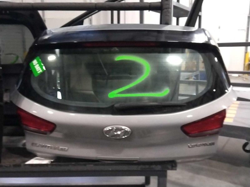 2020 Hyundai Elantra OEM Silver Deck Lid Trunk Hatch Used 124K Miles