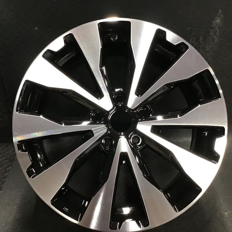 2015-2017 Subaru Outback 68826 A Wheel 18x7 Rim Black Machined 28111AL03A