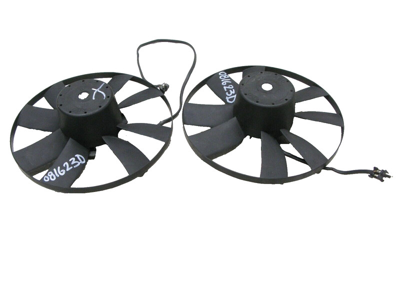 99-02 W208 MERCEDES CLK55 CLK430 RADIATOR AUXILIARY COOLING FANS FAN 81623D