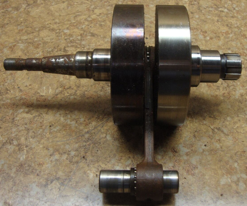 Honda MT250E MT250 MT 250 E Engine Crankshaft Crank Shaft Piston Rod Elsinore J1