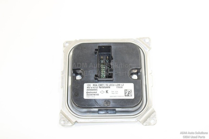 2017-2022 INFINITI Q60 HEADLIGHT BALLAST LED CONTROL MODULE UNIT OEM 260558990C