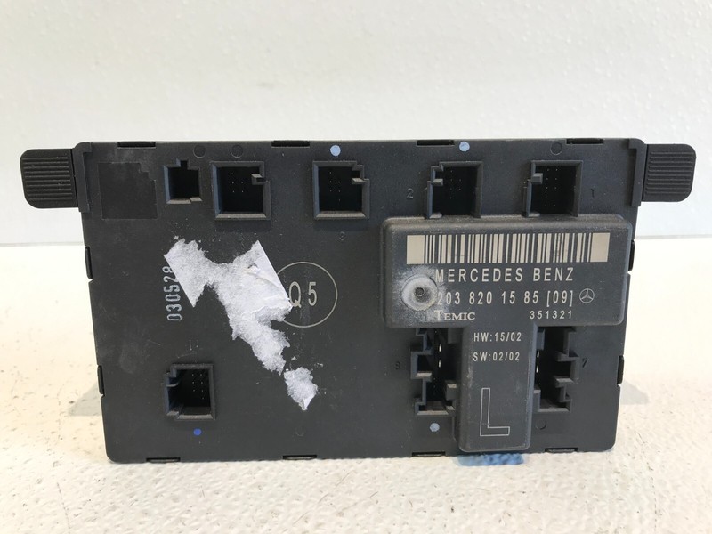 01-07 Mercedes W203 C230 C240 Front Left Side Door Control Module Unit OEM
